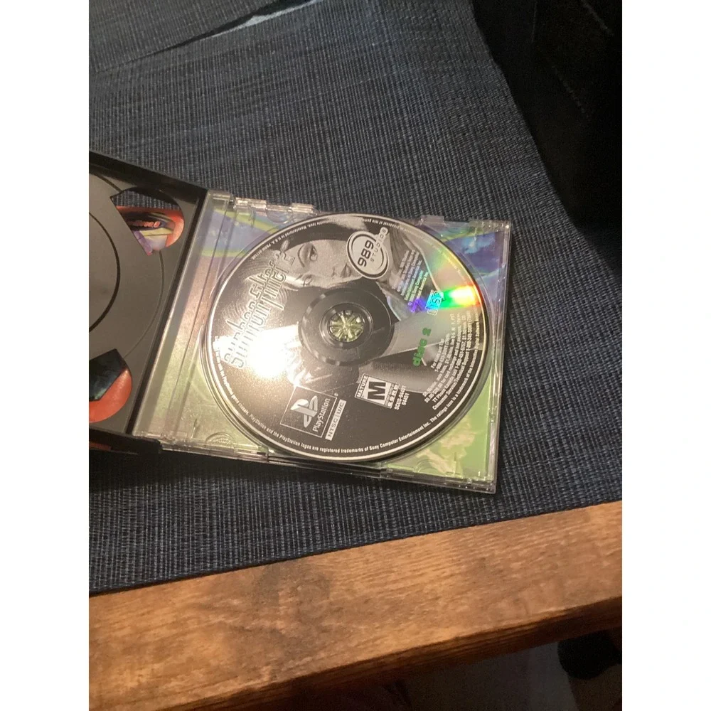 Syphon Filter 2 Sony PlayStation 1 PS1 2-Disc Set 989 Studios SCUS-94451 2000 M